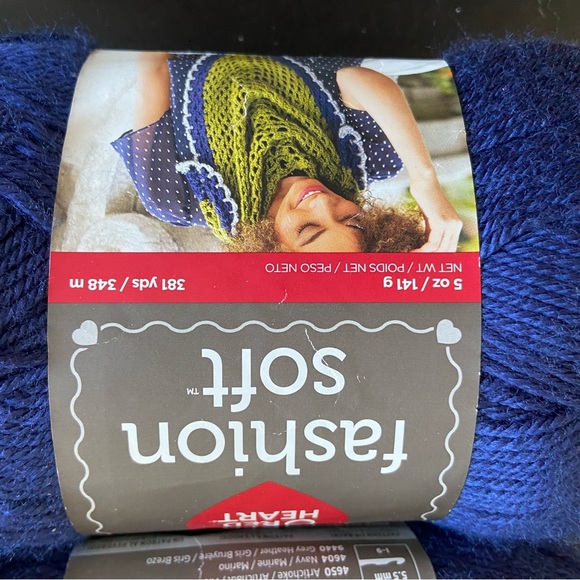 Blue and Multicolor Yarn Bundle - Picture 2 of 9